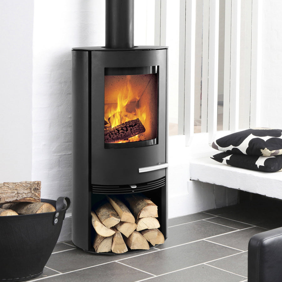 Poêle à bois TermaTech TT20R acier noir 5 kW