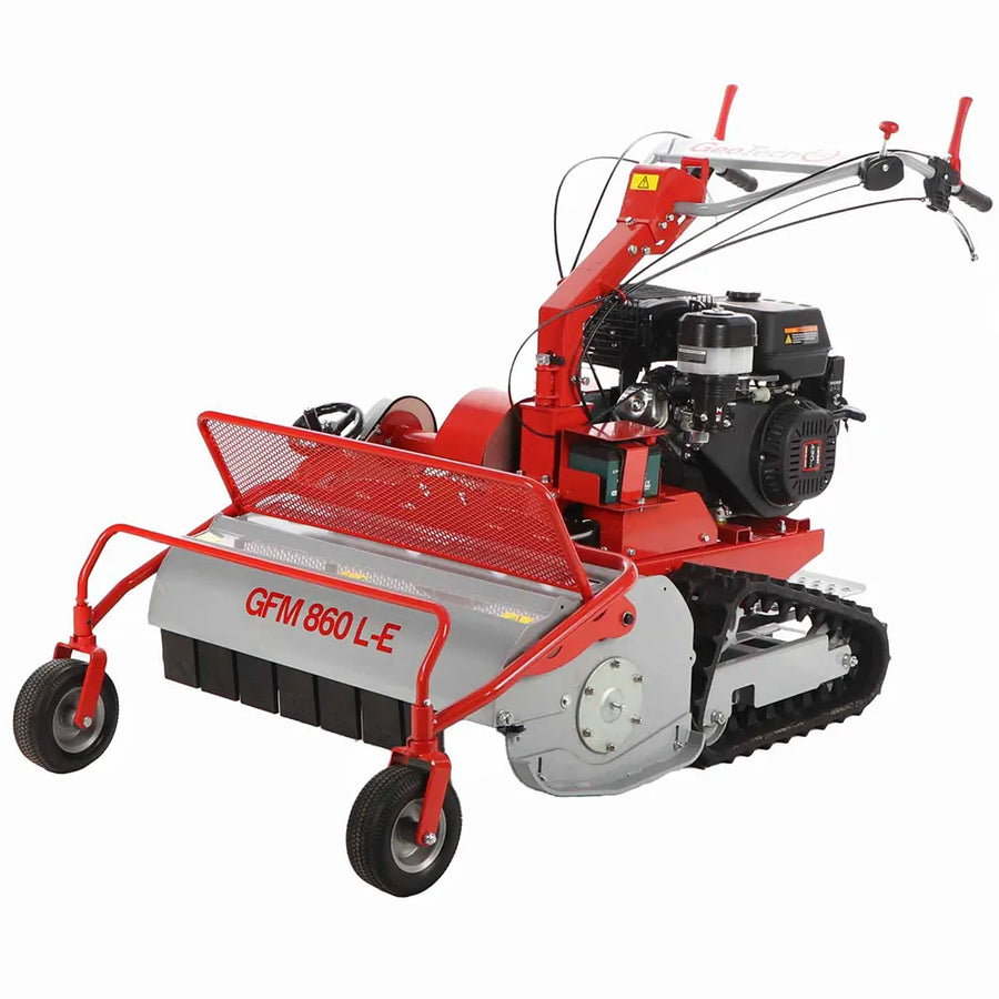 GeoTech Pro GFM 860 L-E - Tondeuse débroussailleuse à couteaux - Loncin G420FD - vue 1