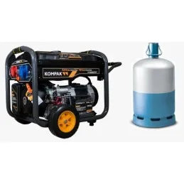 KOMPAK K10000TET-DF groupe électrogène essence et gaz 230 V 400 V