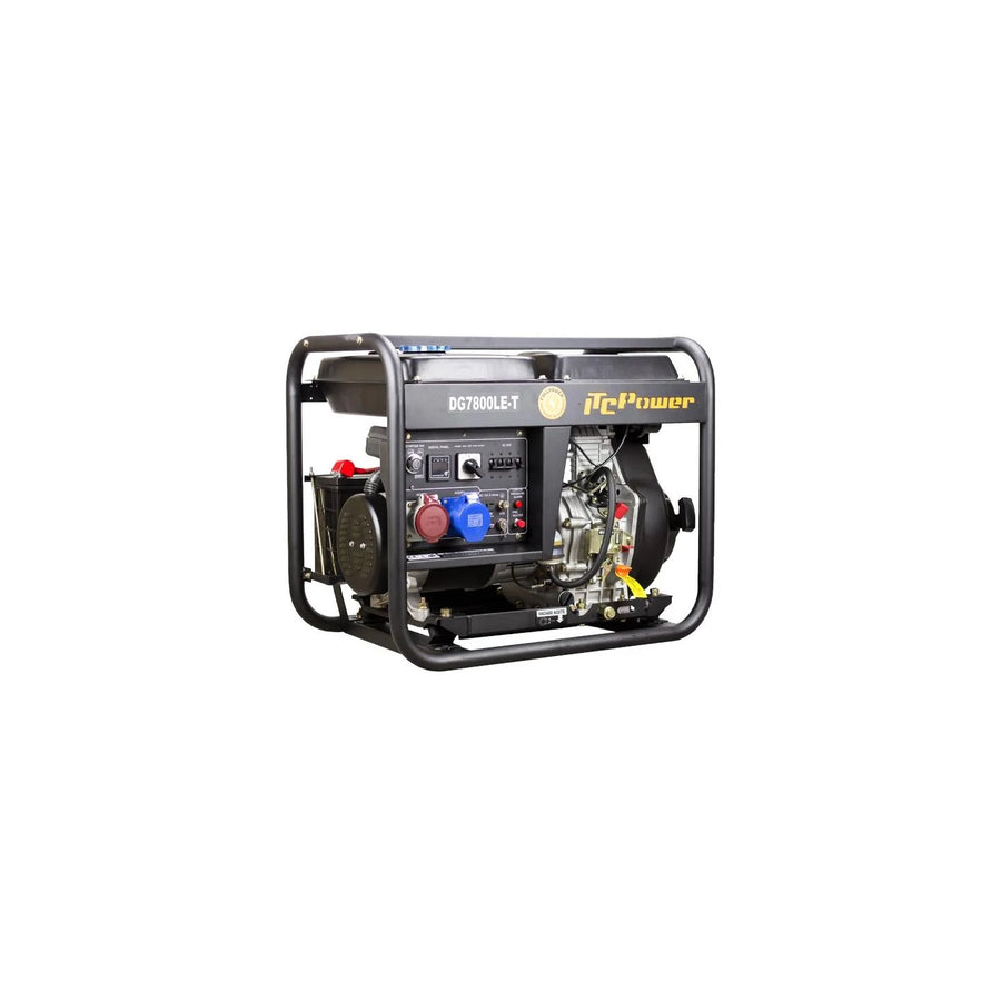 ITC Power DG7800LE-T groupe électrogène diesel monophasé et triphasé avec AVR ATS