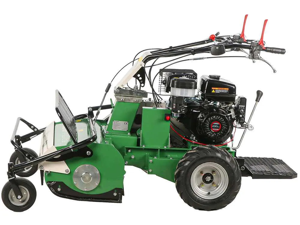 GreenBay MASTIFF 86-150 W-ES - Tondeuse débroussailleuse professionnelle à couteaux - Loncin G420FD - image 9
