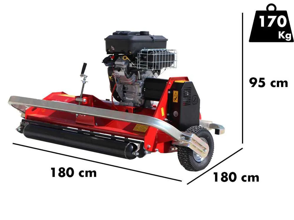 Zanon TSM Off-Road 1250 - Tondeuse débroussailleuse thermique pour quad - B&S Vanguard - vue 2