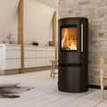 Poêle à bois TermaTech TT21RH dans un intérieur