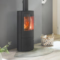 Poêle à bois Königshütte Draco M avec porte en acier 5 kW
