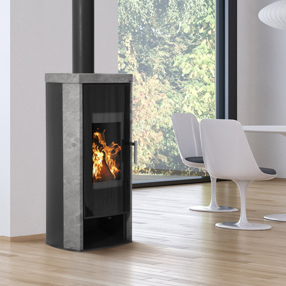 Poêle à bois Schmitzker Alin en stéatite 6,5 kW