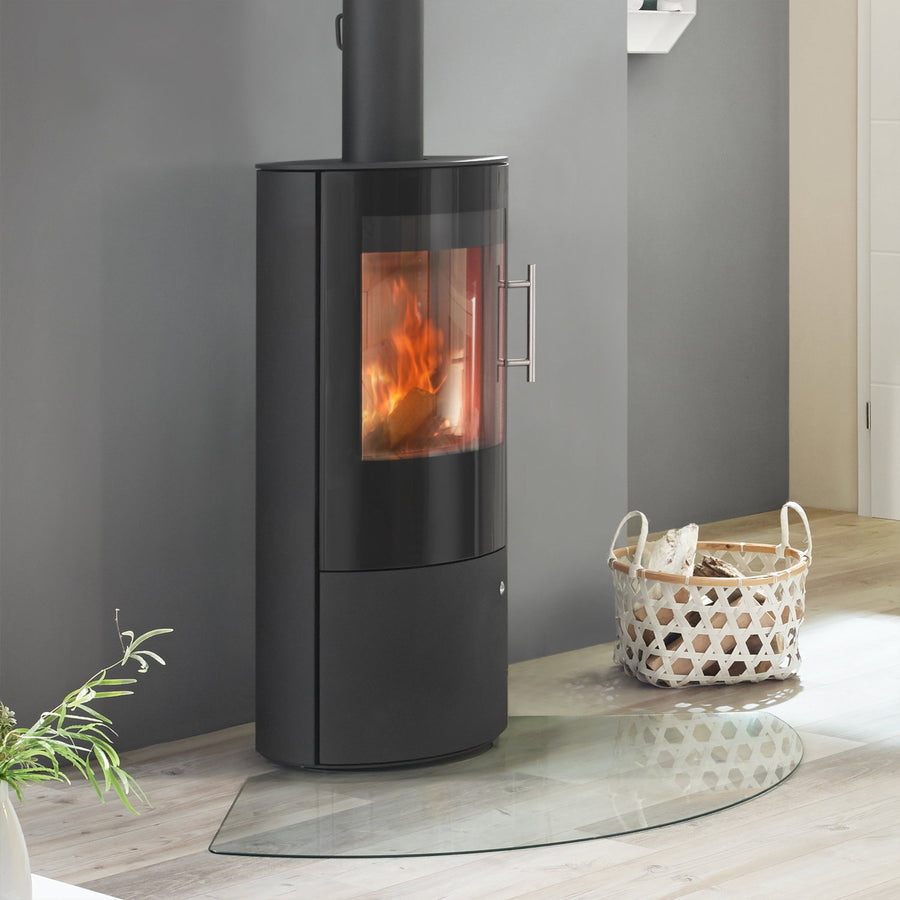 Poêle à bois Königshütte Draco M 5 kW avec porte en verre