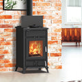 Poêle à bois Thermorossi Filo Evo6 noir 10,8 kW