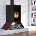 Poêle à bois HS Flamingo Deluxe Senai Marron 9 kW HSF42-034 - image 1