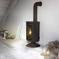 Poêle Masterflamme Piccolo II Noir dans un intérieur