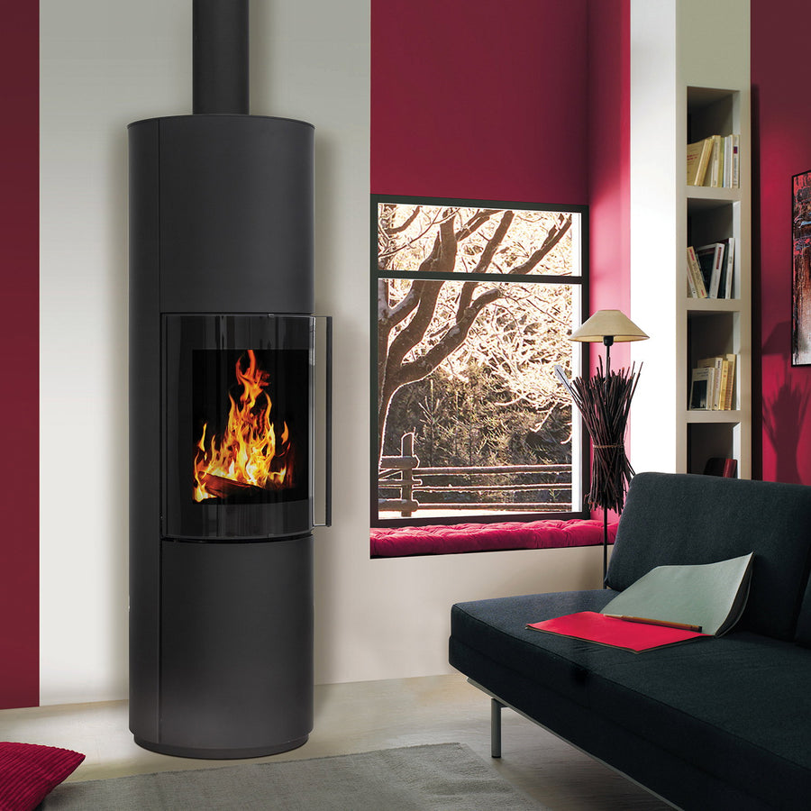 Poêle à bois Wamsler Rook Acier Noir 6,3 kW G001882510 - image 1