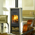 Wamsler Logi Rainbow – Poêle à bois 8 kW, pierre ollaire noire