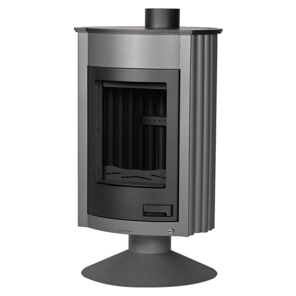 Poêle à air chaud Masterflamme Medie II Gris HSF41-030 12 kW - image 2