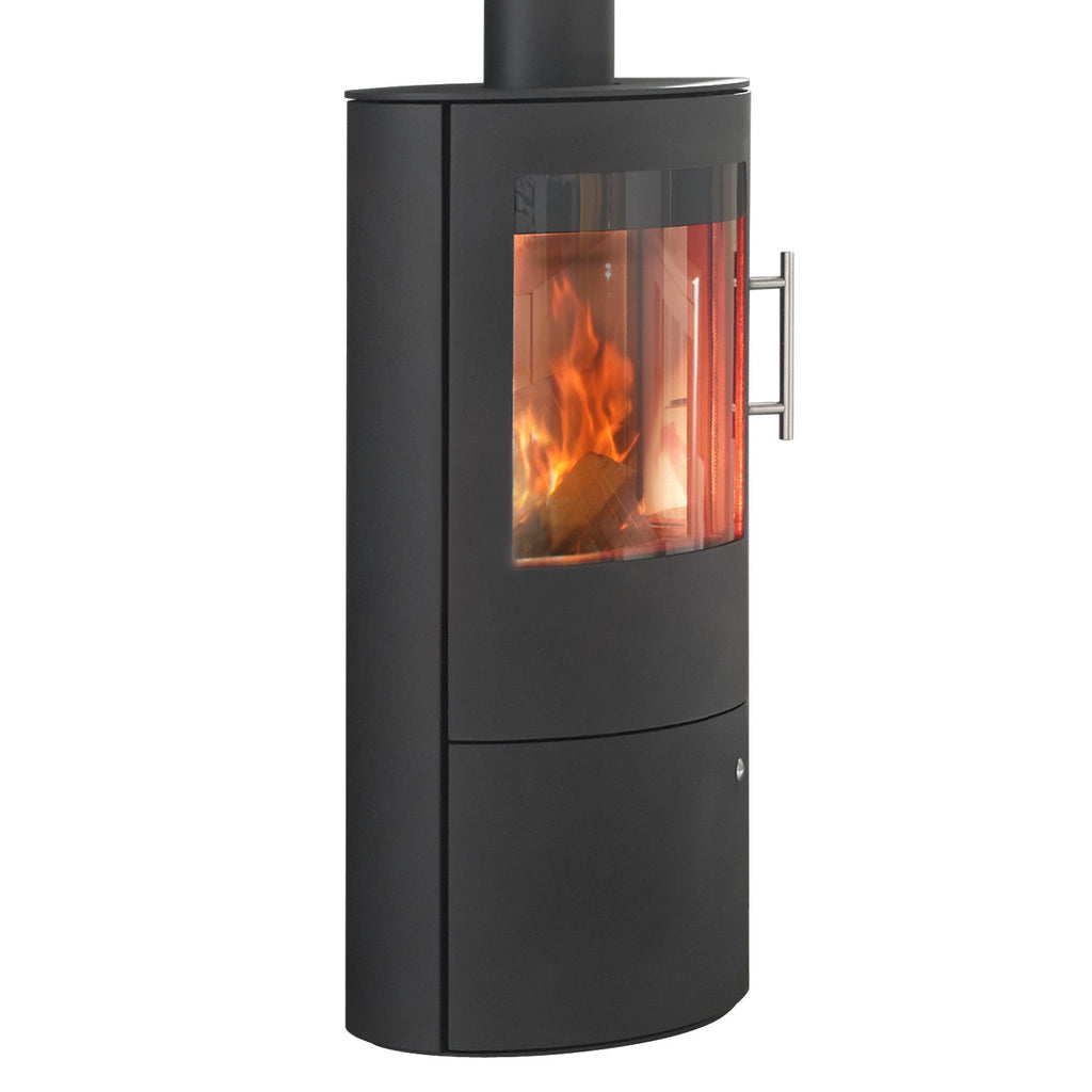 Poêle à bois Königshütte Draco M avec porte en acier 5 kW