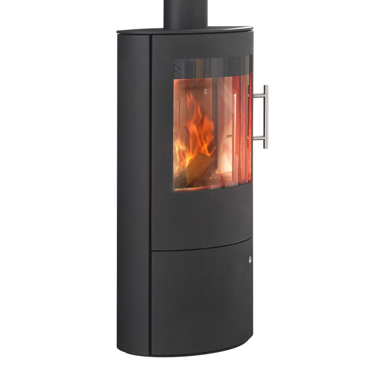 Poêle à bois Königshütte Draco M avec porte en acier 5 kW