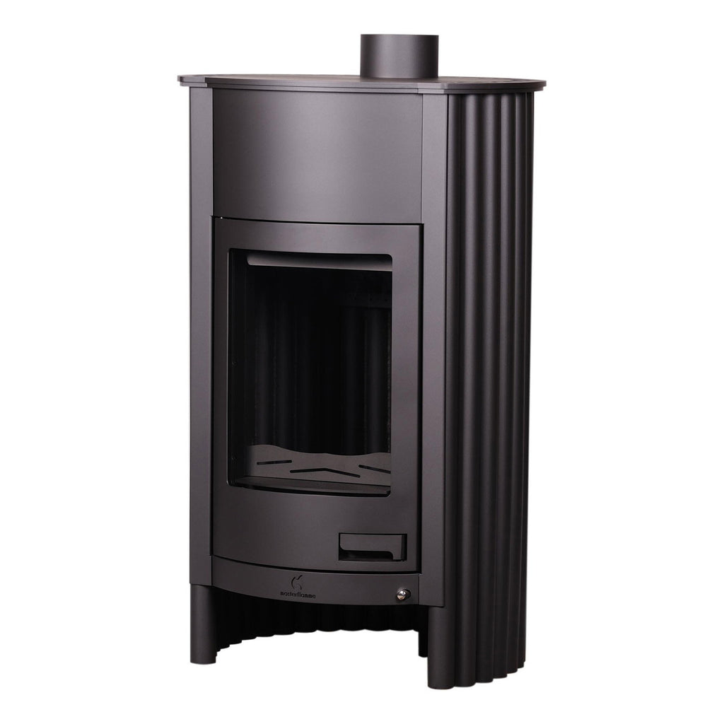 Poêle à bois Masterflamme Grande I Noir 17 kW - image 2