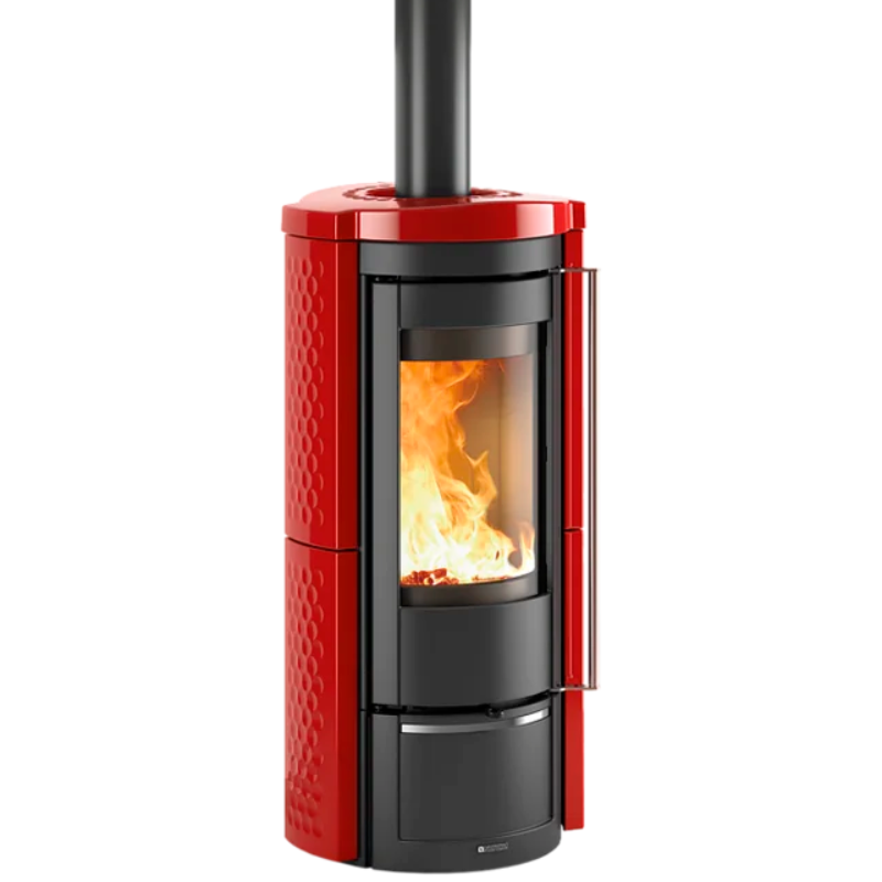 Poêle à bois La Nordica Liù.16 7,5 kW – Bordeaux