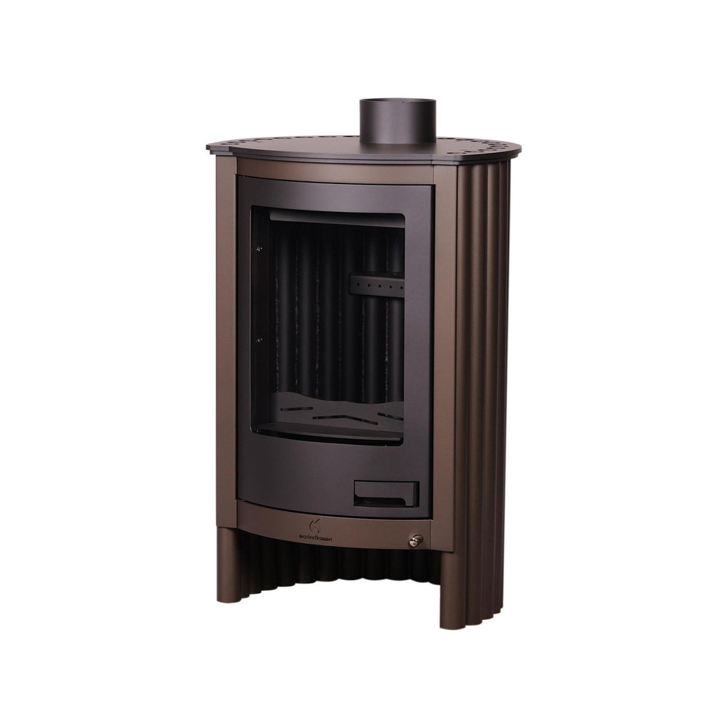 Vue de face du Masterflamme Piccolo I Velvety Brown