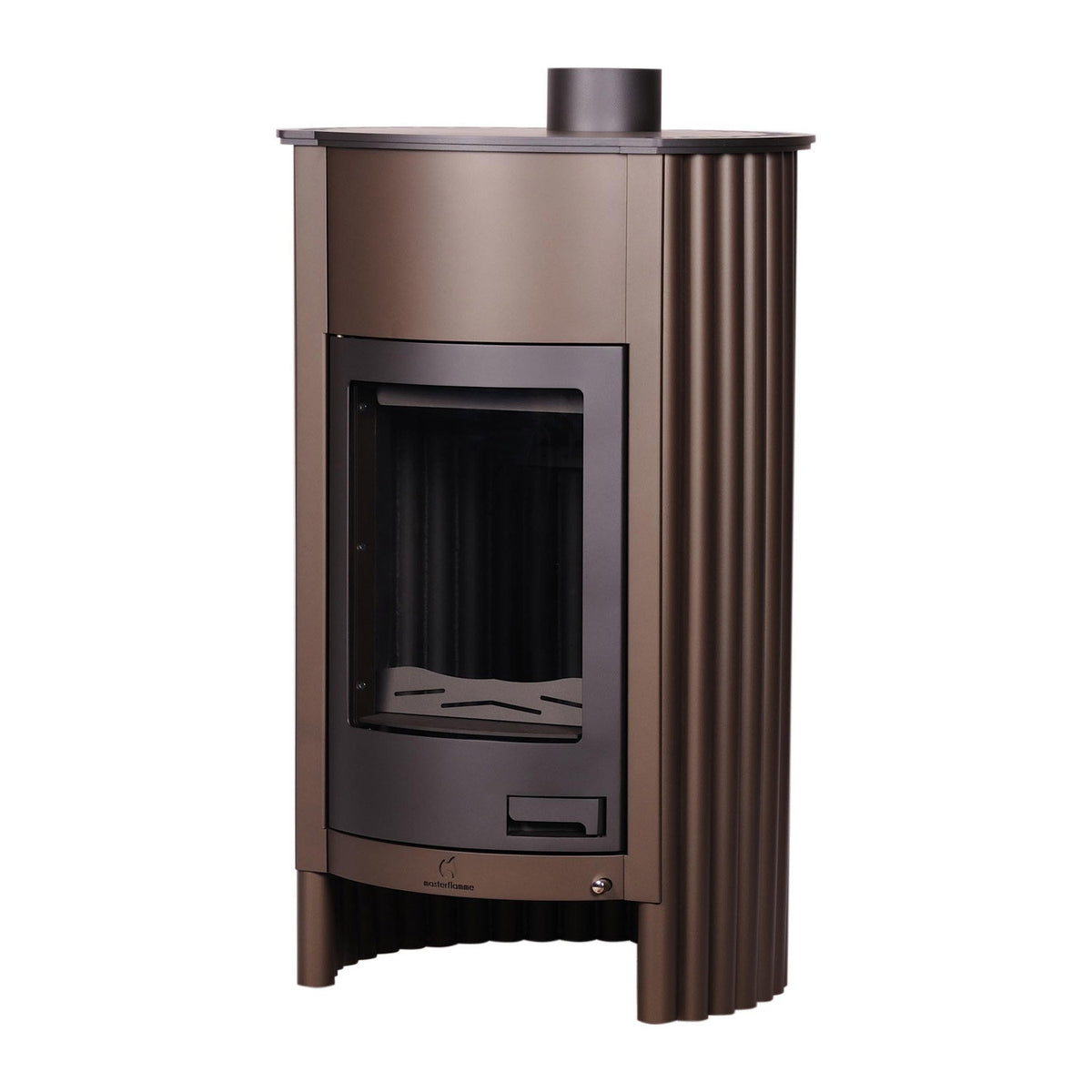 Poêle à bois Masterflamme Grande I Velvety Brown 17 kW - image 2