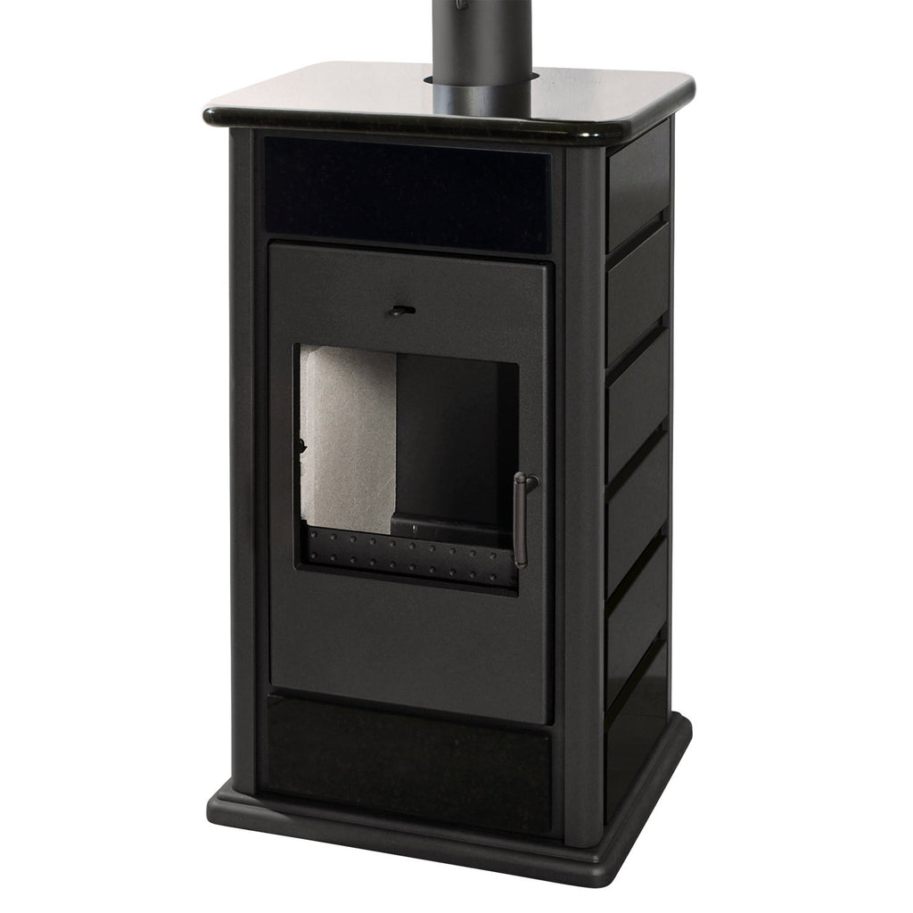 Schmitzker Alicante EVO Blackline poêle à bois hydraulique noir 16,3 kW - image 2