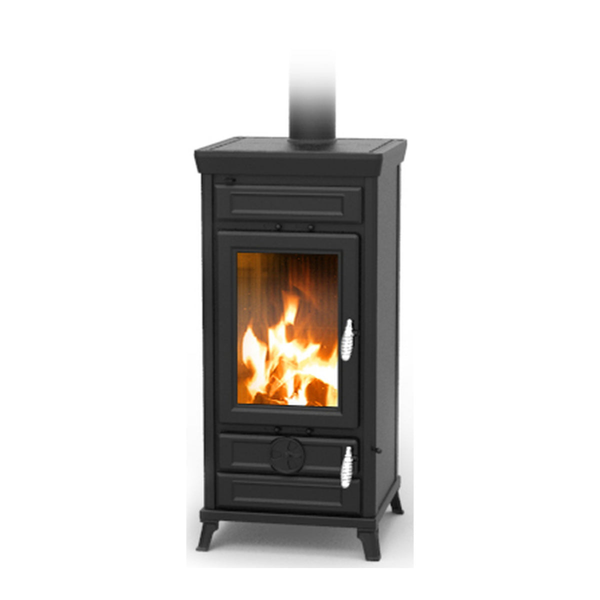 Poêle à bois Thermorossi Vittoria Evo6 Easy 12,7 kW