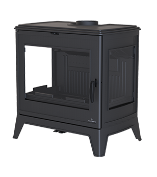 Bronpi BURY – Poêle à bois en fonte 18 kW