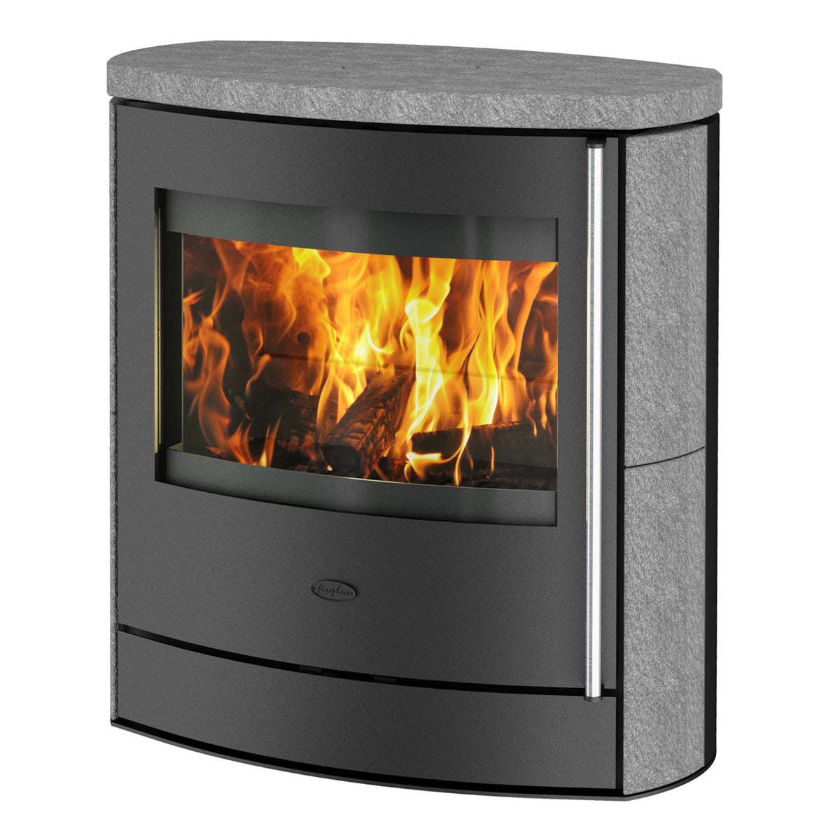 Poêle à bois Cheminée Adamis K6355 en stéatite 7,5 kW - image 2