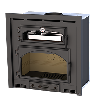 Poêle à bois Bronpi EVEREST 18 kW – Chauffage jusqu’à 375 m³