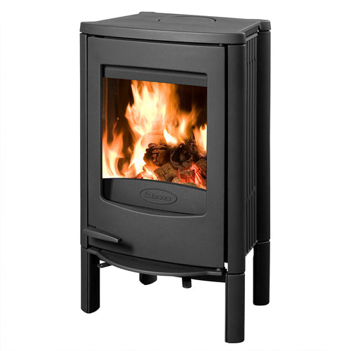 Dovre Astro 2/L – Poêle à bois acier noir 7 kW