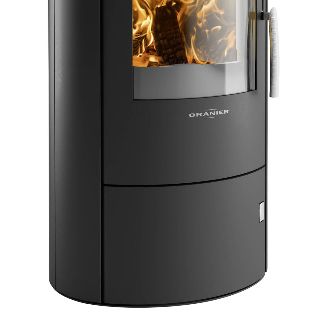 Oranier Polar 7 2.0 – Poêle à bois acier noir 6,5 kW