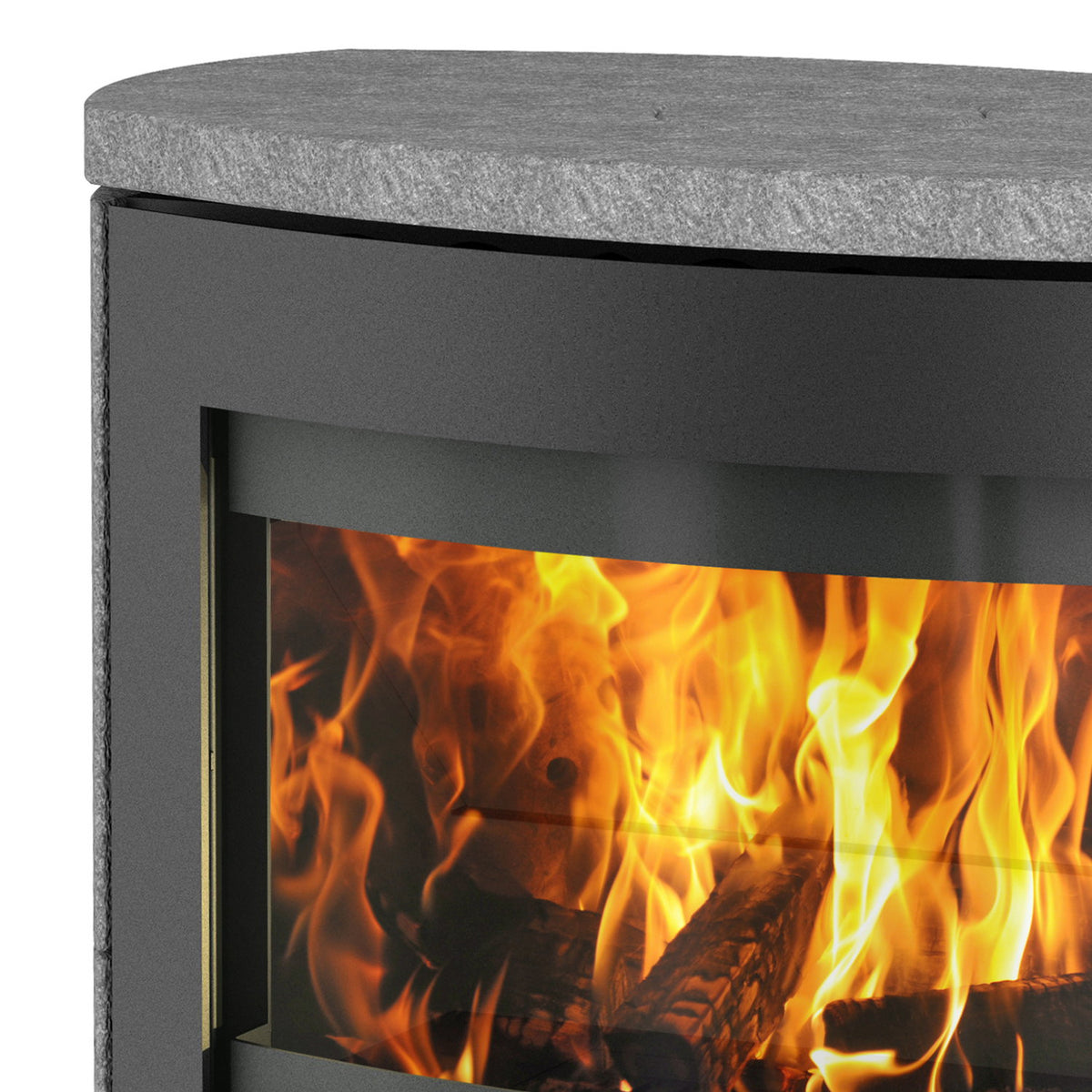 Poêle à bois Cheminée Adamis K6355 en stéatite 7,5 kW - image 3