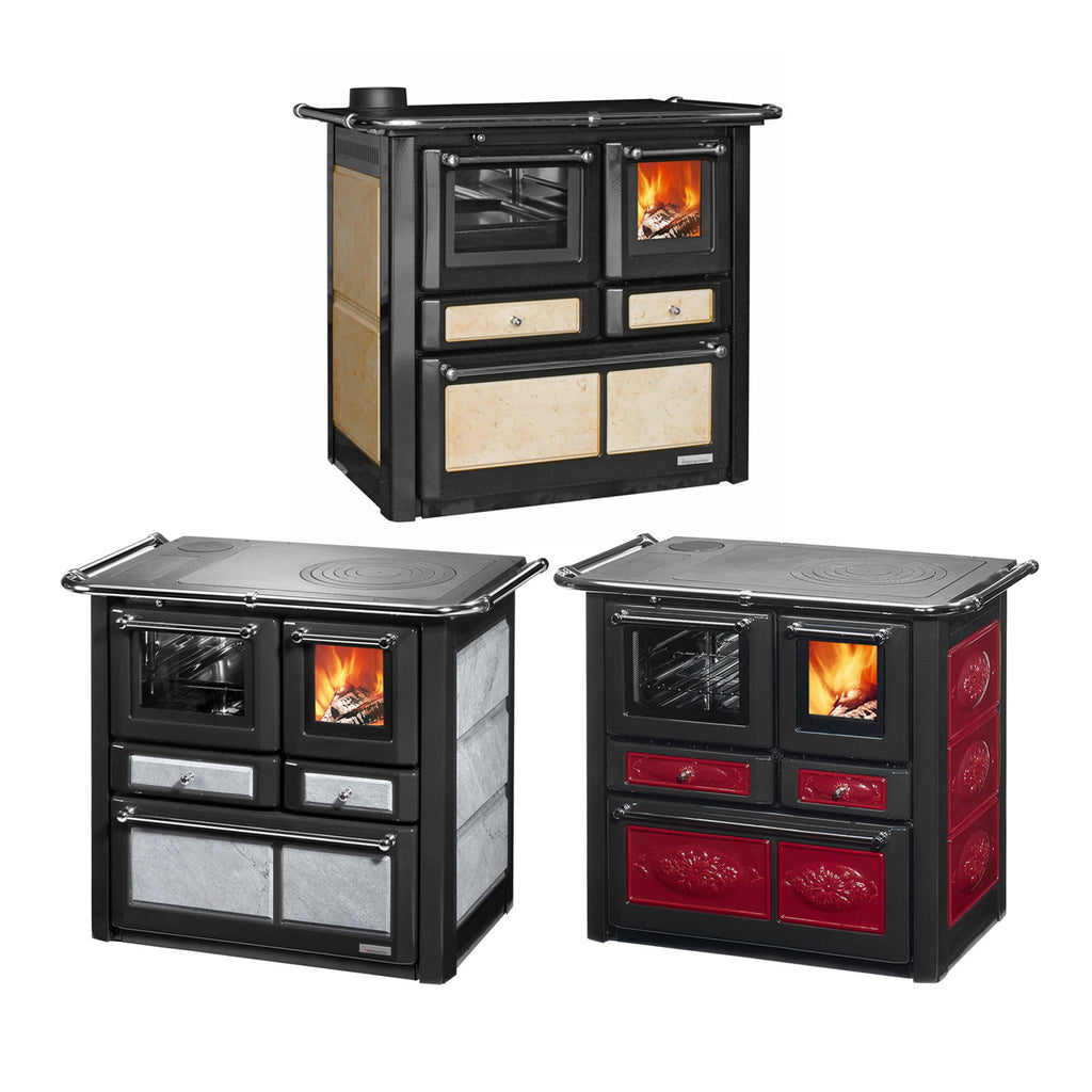 Poêle de cuisine Wamsler K 85 F Céramique Antique avec Four à Gauche 6 kW - image 3