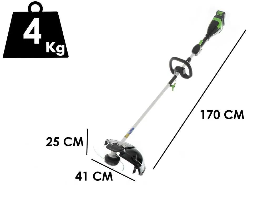 Greenworks GD48TX - Débroussailleuse multifonction à batterie 48 V 5 Ah - vue 2