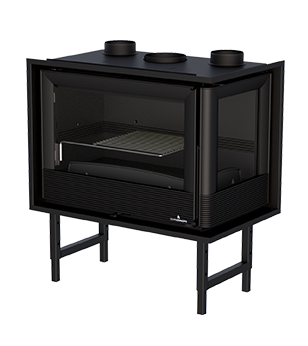 Bronpi PARIS-70-E / PARIS-70-E VISION – Poêle à bois 13 kW