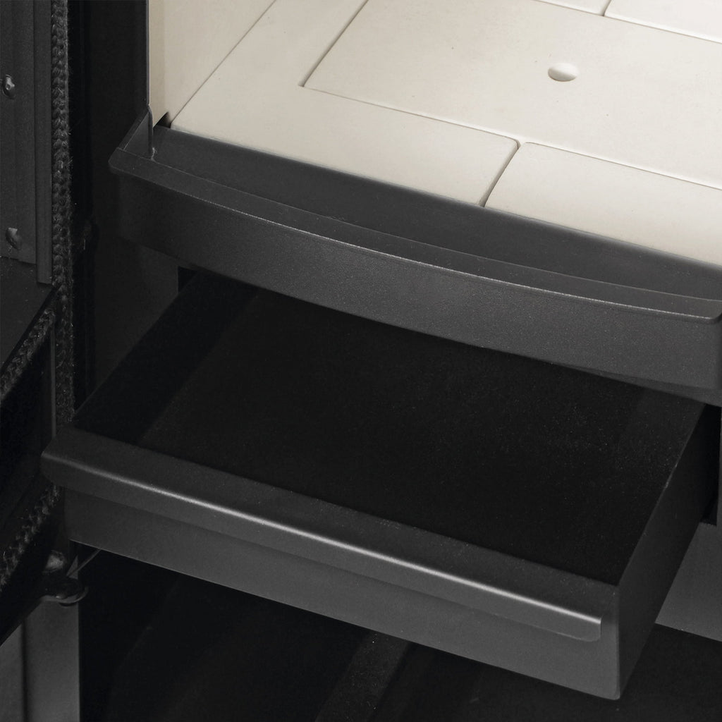 Schmitzker Alin Base S55030 – Poêle à bois acier noir 6,5 kW