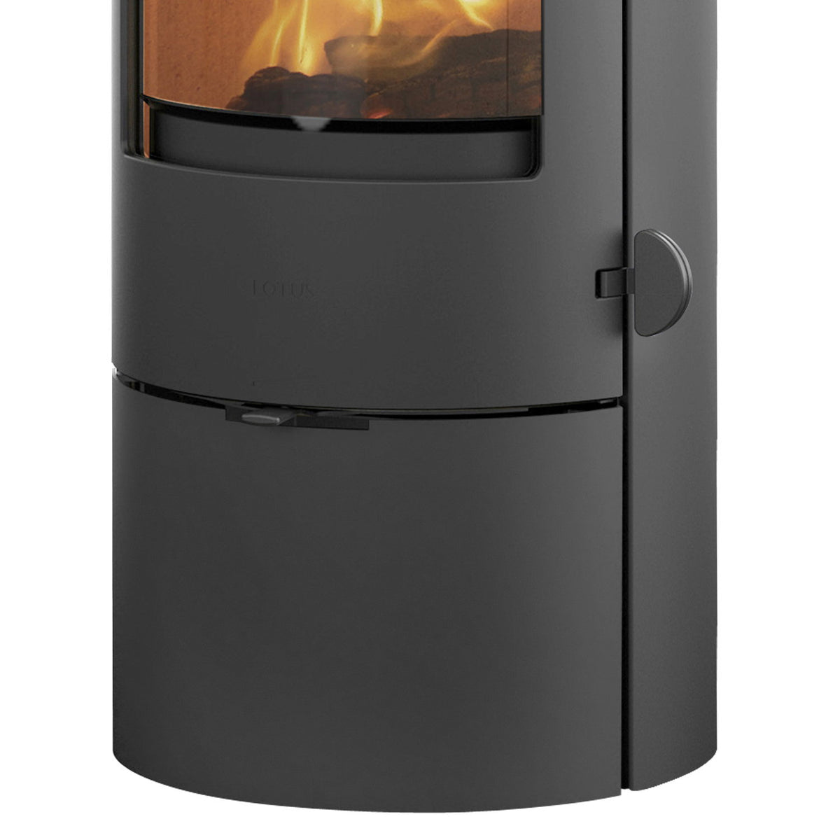 Poêle à bois Lotus Prestige Basic gris KS0147 sortie de fumée par le haut 5 kW - image 4