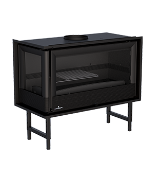 Bronpi PARIS-90-E / PARIS-90-E VISION – Poêle à bois 16 kW