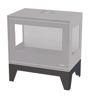 Poêle à bois Bronpi BIMBA-90-3C – 16 kW, bûches de 80 cm