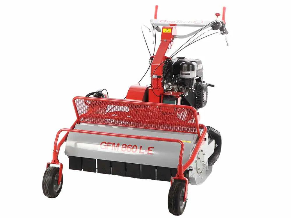GeoTech Pro GFM 860 L-E - Tondeuse débroussailleuse à couteaux - Loncin G420FD - vue 12