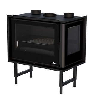 Bronpi PARIS-70-E / PARIS-70-E VISION – Poêle à bois 13 kW