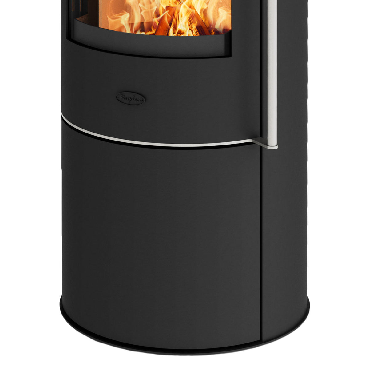 Poêle à bois Fireplace Elite Toronto E6023 acier noir et stéatite 5,5 kW