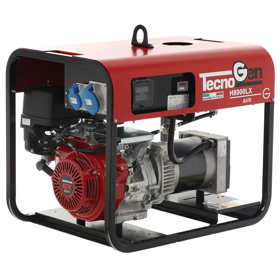 TecnoGen H8000LX groupe électrogène essence Honda GX390 5,8 kW