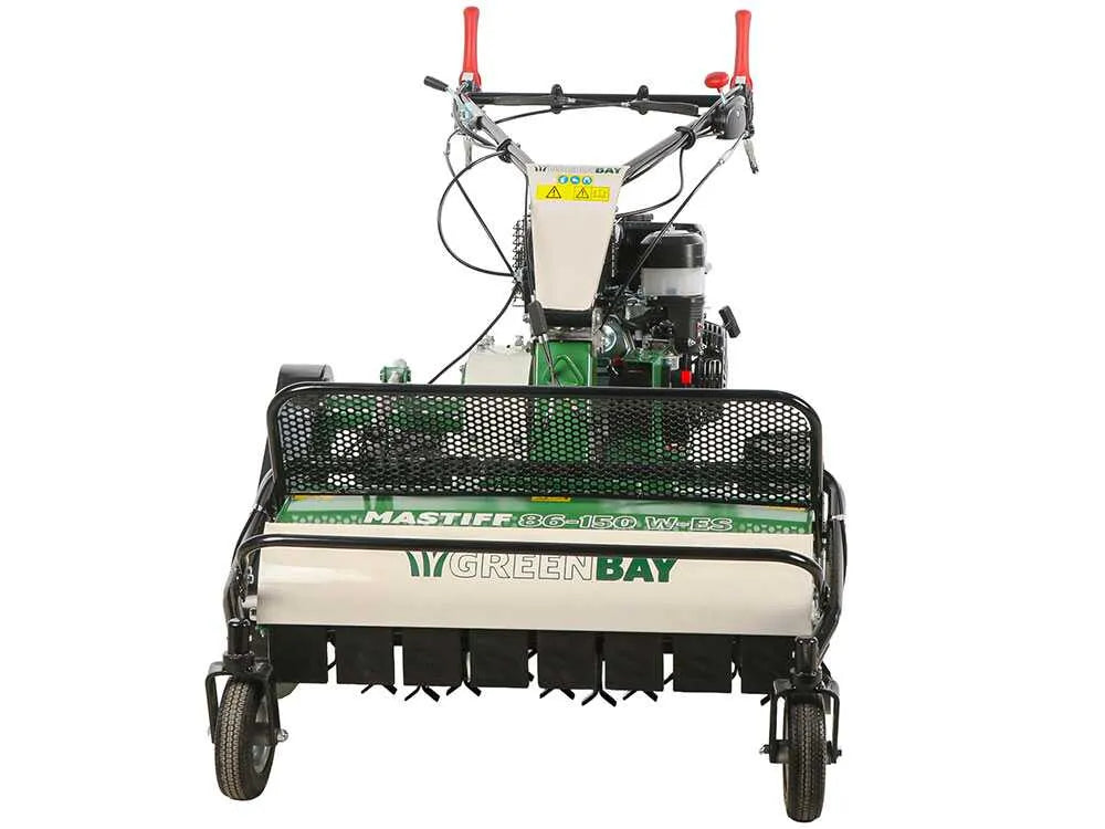 GreenBay MASTIFF 86-150 W-ES - Tondeuse débroussailleuse professionnelle à couteaux - Loncin G420FD - image 8