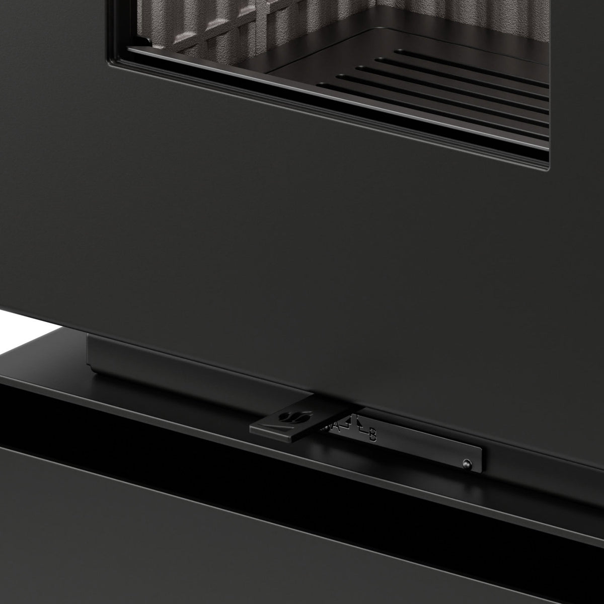 Thermorossi poêle à bois Zen O Evo6 noir mat avec four et range-bûches 7,7 kW - image 7