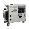 Könner & Söhnen KS 9200 HDES groupe électrogène diesel insonorisé 7500 W