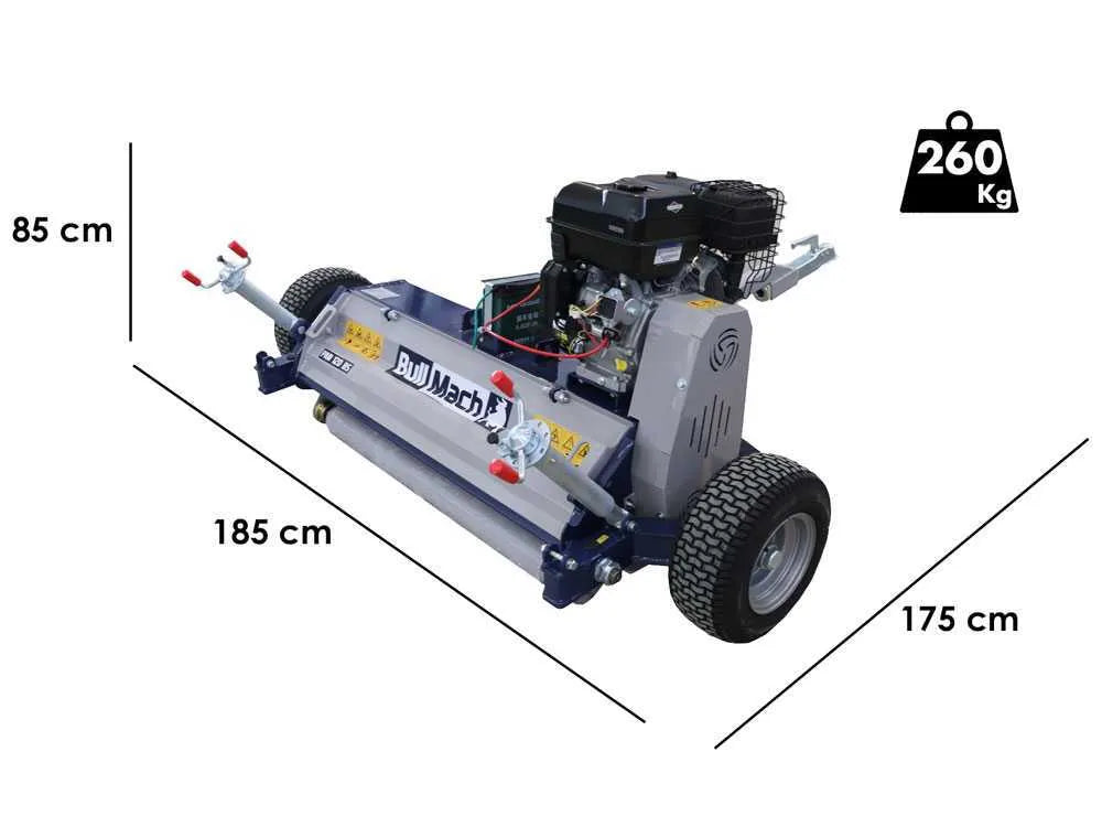 BullMach PAN 120 BS - Tondeuse débroussailleuse pour quad - B&S XR2100 - vue 2
