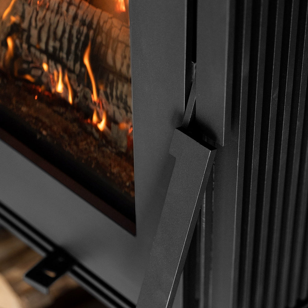 Poêle à bois Schmitzker Cuby Grid 6,4 kW