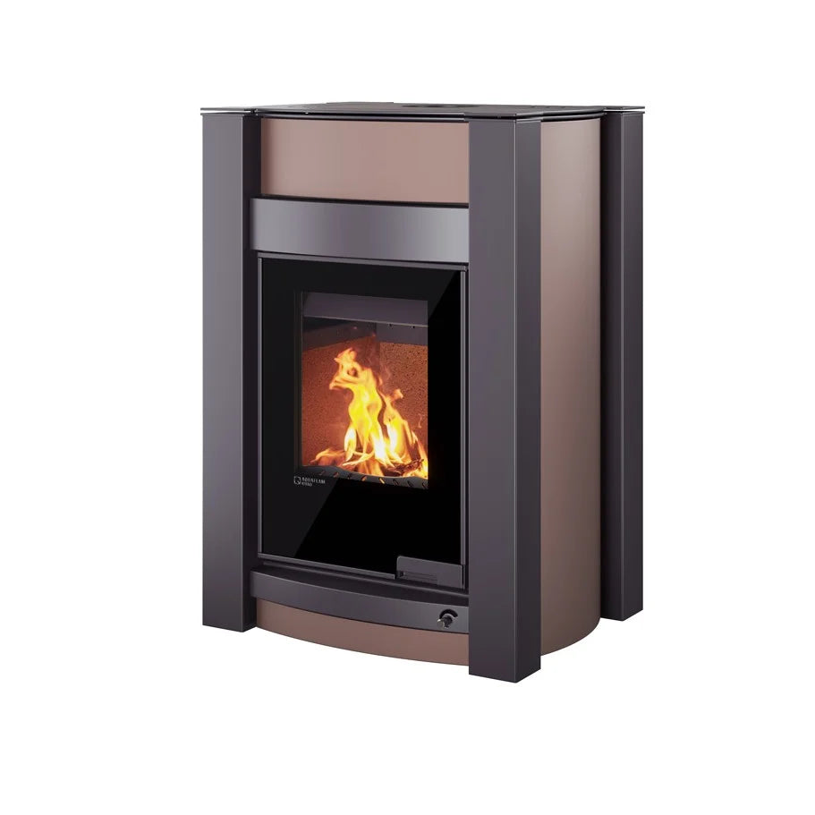 Poêle à bois Aquaflam Vario Kalmar Marron 11 kW HSF34-094 - image 2