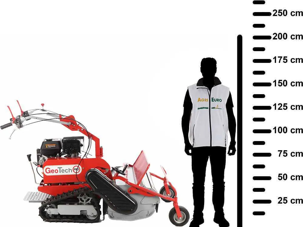 GeoTech Pro GFM 860 L-E - Tondeuse débroussailleuse à couteaux - Loncin G420FD - vue 4