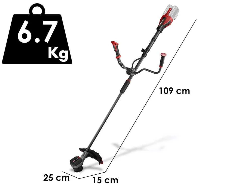 Einhell GP-BC 36/430 Li - Débroussailleuse à batterie - 2 x 18 V 4 Ah