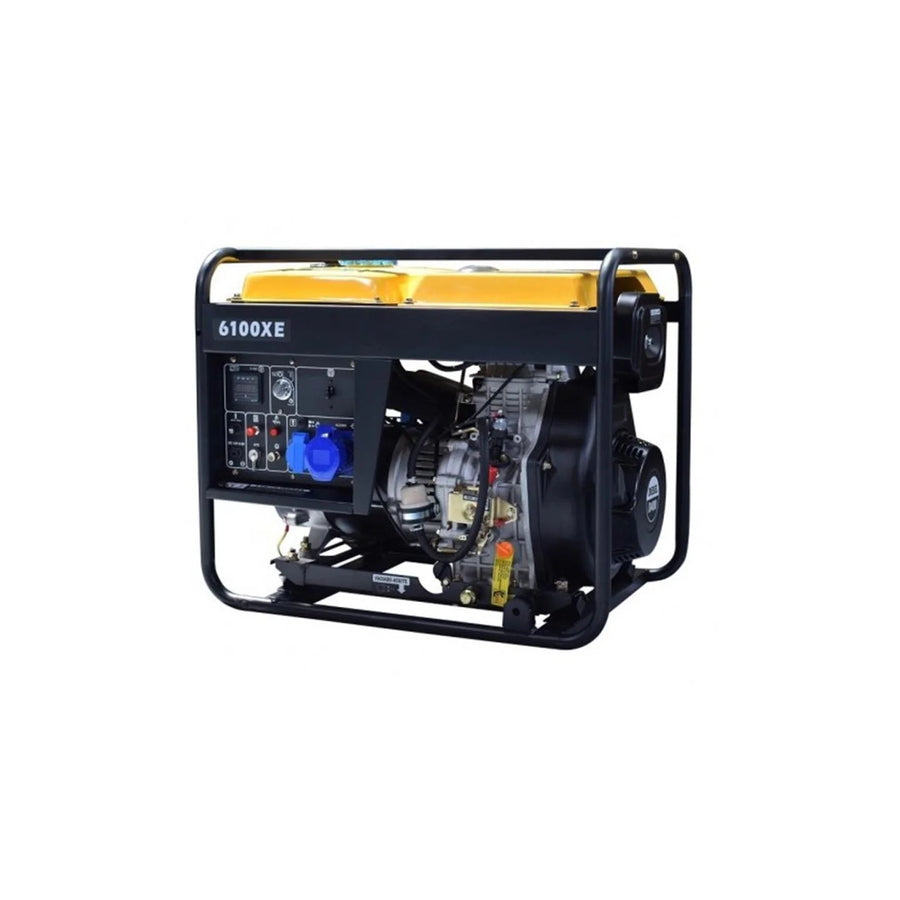 Kompak NT-6100XE groupe électrogène diesel monophasé 5500 W avec AVR et compatibilité ATS
